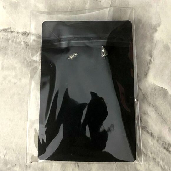 Classic Faux Pearl Stud Earrings – Simple Round White Pearl – Elegant & Timeless - Picture 5 of 5